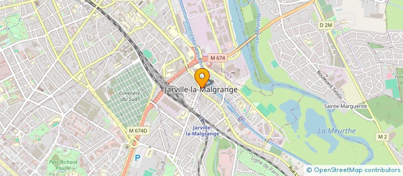 localisation de l'entreprise ENTENTE SPORTIVE JARVILLOISE  JARVILLE-LA-MALGRANGE