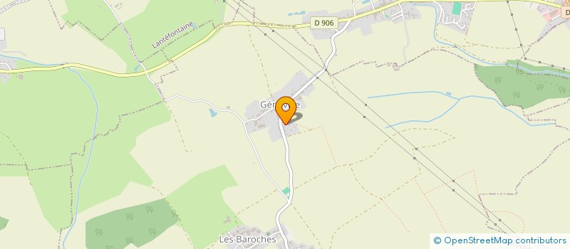 localisation de l'entreprise ENTENTE SPORTIVE LANTEFONTAINE  LANTEFONTAINE