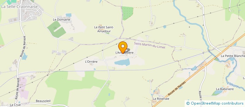 localisation de l'entreprise ENTENTE SPORTIVE MARTINAISE  SAINT-MARTIN-DU-LIMET