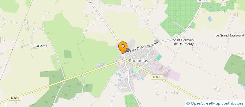 localisation de l'entreprise ENTENTE SPORTIVE MORANAISE  MORANNES SUR SARTHE-DAUMERAY