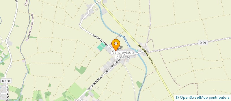 localisation de l'entreprise ENTENTE SPORTIVE NANCRAY- CHAMBON - NIBELLE à NANCRAY-SUR-RIMARDE