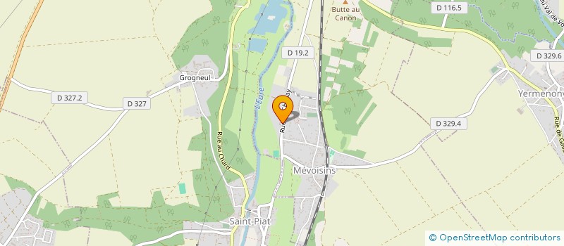 localisation de l'entreprise ENTENTE SPORTIVE NOGENTAISE DE GOLF à MEVOISINS