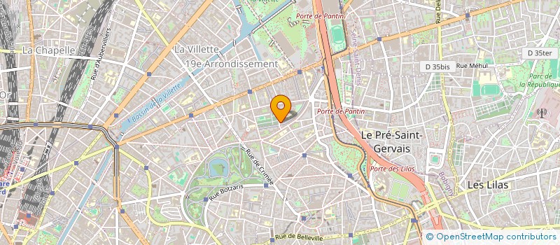 localisation de l'entreprise ENTENTE SPORTIVE SCOLAIRE DE GOUBET  PARIS