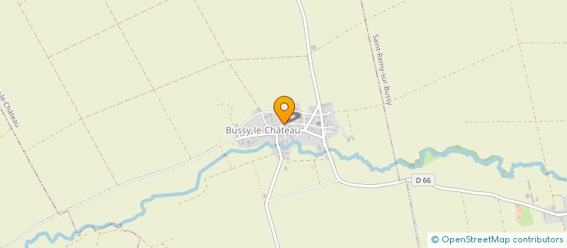 localisation de l'entreprise ENTENTE SPORTIVE TOURBE-AUVE-NOBLETTE  BUSSY-LE-CHATEAU