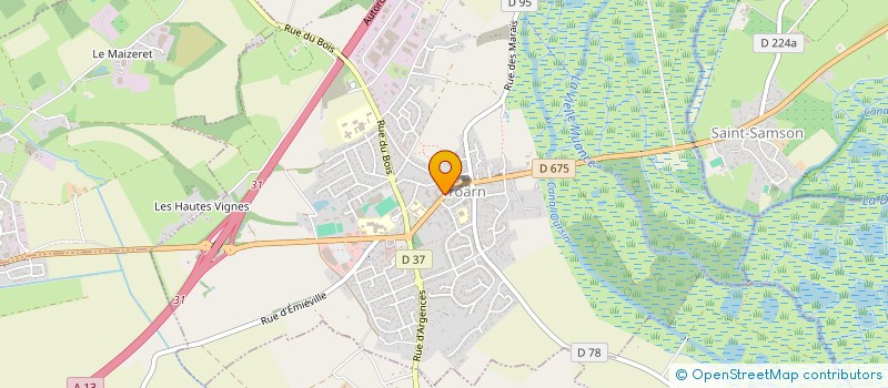 localisation de l'entreprise ENTENTE SPORTIVE TROARN HANDBALL  TROARN