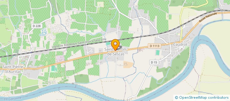 localisation de l'entreprise ENTENTE SPORTIVE VERDELAIS ST MAIXANT  VERDELAIS