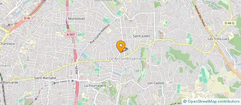 localisation de l'entreprise ENTENTE UNION ARMENIENNE SPORTIVE ARDZIV à MARSEILLE