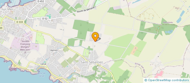 localisation de l'entreprise ENTENTE VILLAGEOISE DE SAINT SEBASTIEN DE PIRIAC SUR MER à PIRIAC-SUR-MER