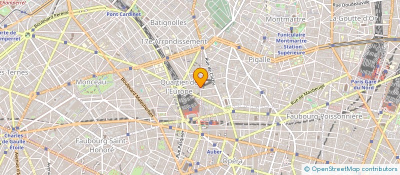 localisation de l'entreprise ENTEP AGENC CONSEIL COMMUNIC ECONOM FINA  PARIS