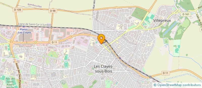 localisation de l'entreprise ENTERLOOP à CLAYES-SOUS-BOIS (LES)