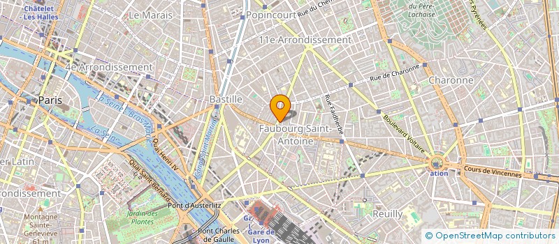 localisation de l'entreprise ENTEROME  PARIS