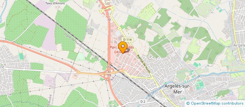 localisation de l'entreprise ENTERPRISE II  ARGELES-SUR-MER