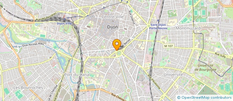 localisation de l'entreprise ENTEZAM KERMANI à DIJON