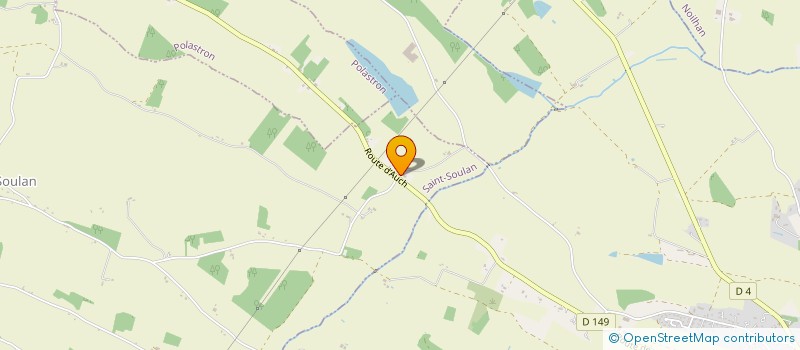 localisation de l'entreprise ENTHALPIC  SAINT-SOULAN