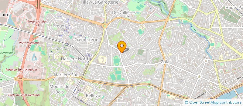 localisation de l'entreprise ENTHALPIE à NANTES