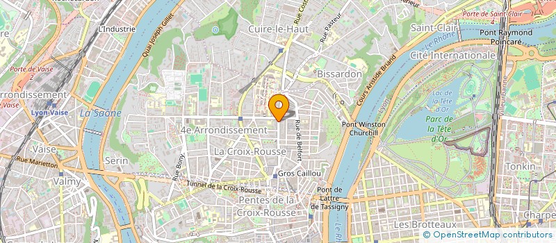 localisation de l'entreprise ENTHALPIE  LYON