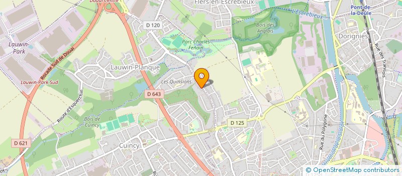 localisation de l'entreprise ENTHALPIE CONSEILS  SIN-LE-NOBLE