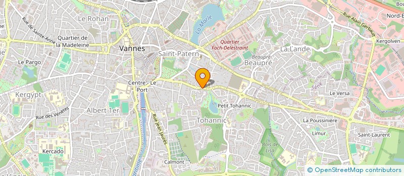 localisation de l'entreprise ENTHALPIES DEVELOPPEMENTS  VANNES