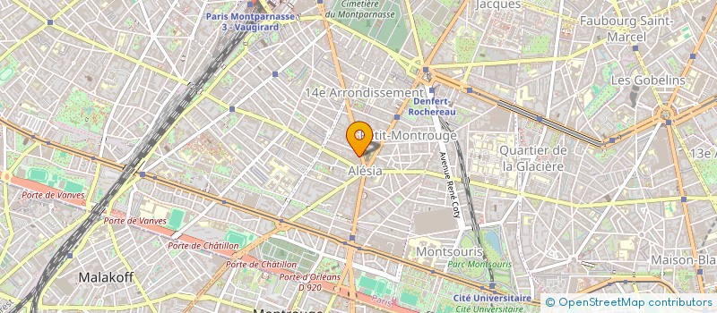 localisation de l'entreprise ENTHEAS  PARIS