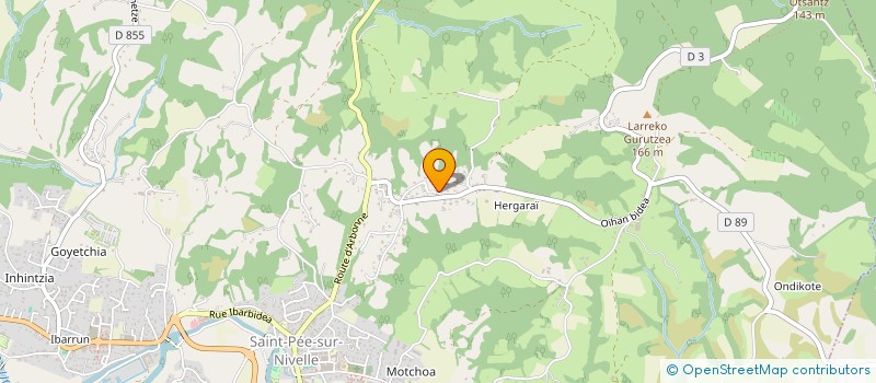 localisation de l'entreprise ENTHEL  SAINT-PEE-SUR-NIVELLE