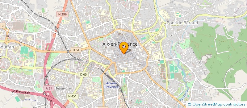 localisation de l'entreprise ENTIS 21  AIX-EN-PROVENCE