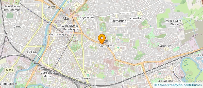 localisation de l'entreprise ENTITY  LE MANS