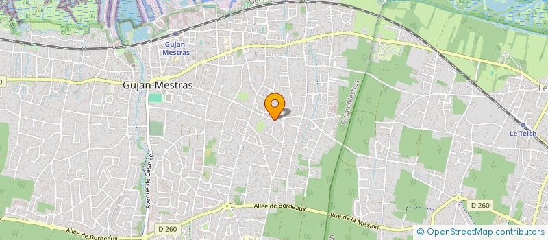 localisation de l'entreprise ENTITY JUNCTION  GUJAN-MESTRAS