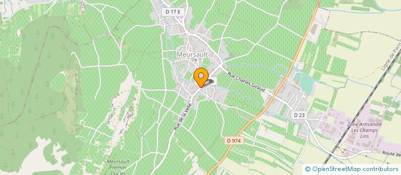 localisation de l'entreprise ENTO à MEURSAULT