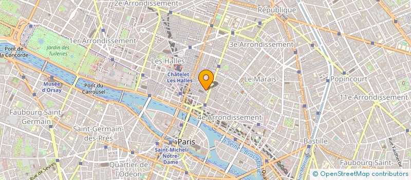 localisation de l'entreprise ENTONCES  PARIS