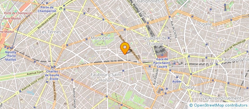 localisation de l'entreprise ENTOURAGE SOFICA 2  PARIS