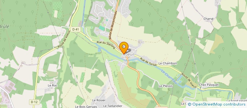 localisation de l'entreprise ENTR'ACTE à VŒUIL-ET-GIGET
