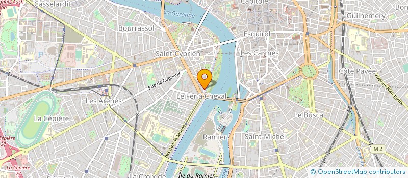 localisation de l'entreprise ENTR'AIDE 31 à TOULOUSE
