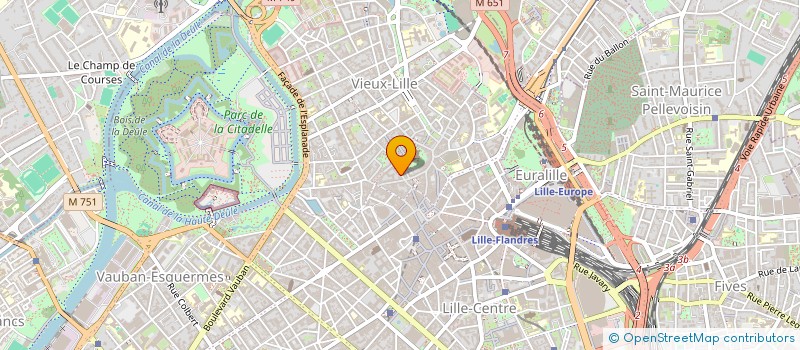 localisation de l'entreprise ENTR AIDE A C POLONAIS FRANCE à LILLE