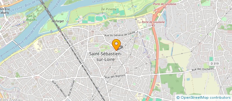 localisation de l'entreprise ENTR AIDE AVENIR SUD LOIRE à SAINT-SEBASTIEN-SUR-LOIRE