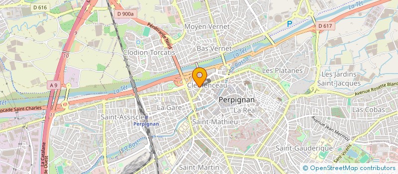 localisation de l'entreprise ENTR'AIDE CATALANE à PERPIGNAN