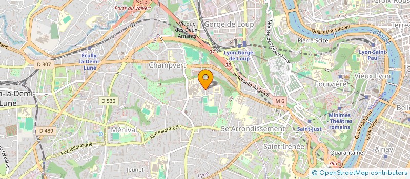 localisation de l'entreprise ENTR'AIDE DANS LE 5EME à LYON