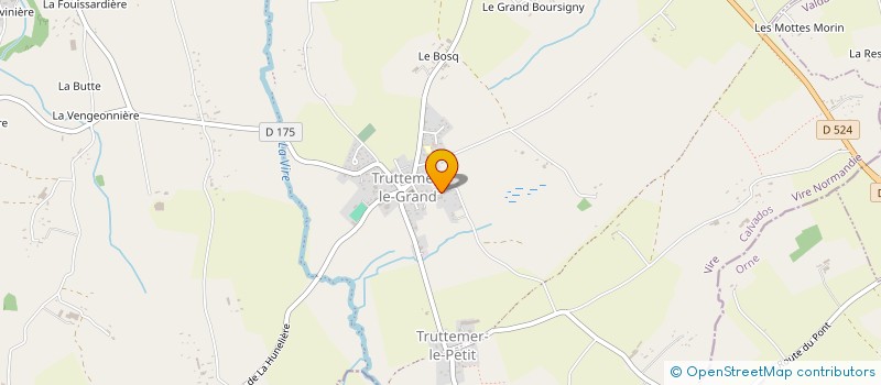 localisation de l'entreprise ENTR'AIDE ET SOLIDARITE DES LEUCEMIQUES  VIRE-NORMANDIE