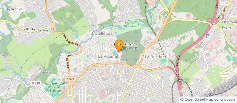localisation de l'entreprise ENTR'AIDE FAIM DE MOIS à LIMOGES