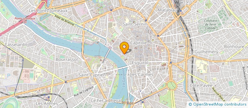 localisation de l'entreprise ENTR AIDE KHRUSALLIS à TOULOUSE
