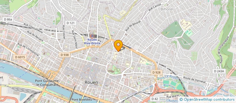 localisation de l'entreprise ENTR AIDE STE MARIE à ROUEN
