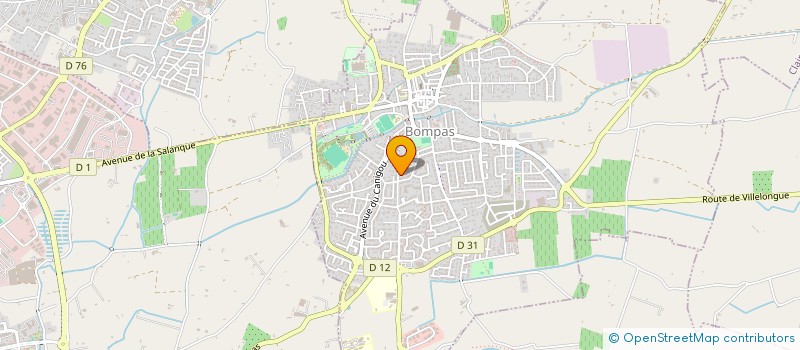 localisation de l'entreprise ENTR'AIDES ASSOCIATION DE PAIR AIDANCE à BOMPAS