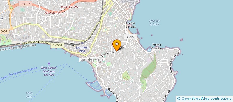 localisation de l'entreprise ENTR CONST LOGEM FINANCIA ANTI à ANTIBES