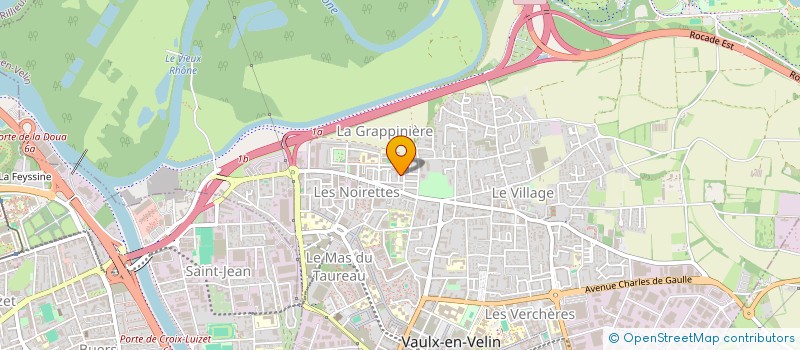 localisation de l'entreprise ENTR'CULTURES  VAULX-EN-VELIN