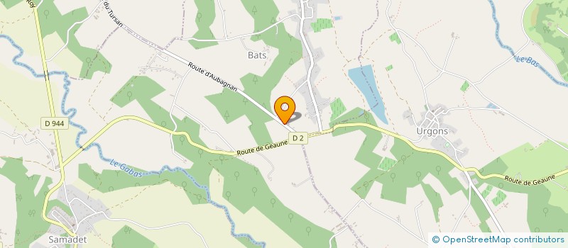 localisation de l'entreprise ENTR DABESCAT FRERES à BATS