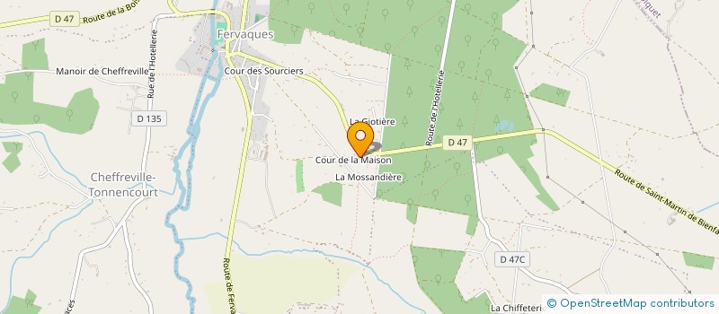 localisation de l'entreprise ENTR DARTHENAY JEAN-PIERRE  LIVAROT-PAYS-D'AUGE