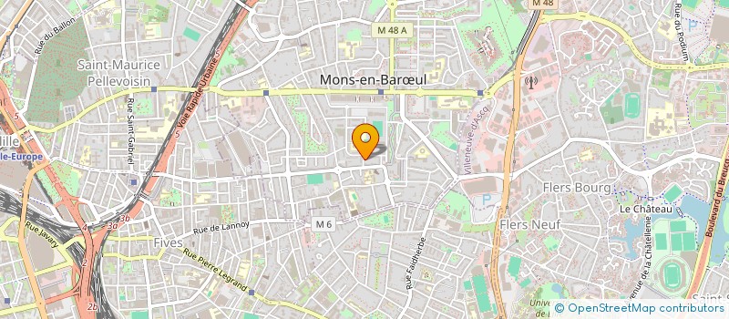 localisation de l'entreprise ENTR DE CREATION ET DE DISTRIBUTION  MONS-EN-BARUL