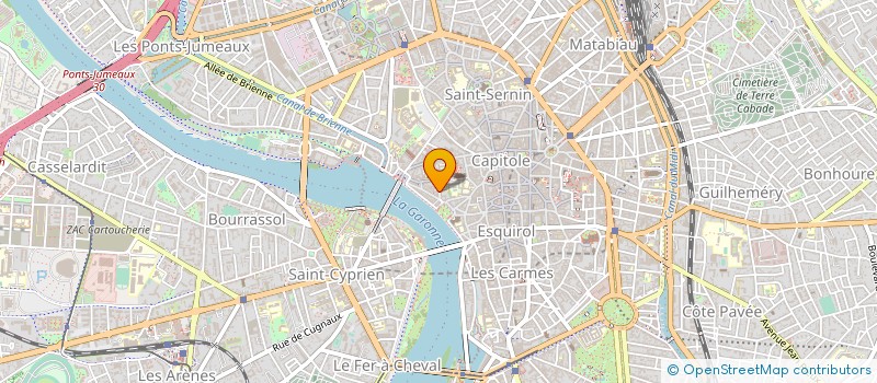 localisation de l'entreprise ENTR DE PUBLICATIONS DU SUD-OUEST à TOULOUSE