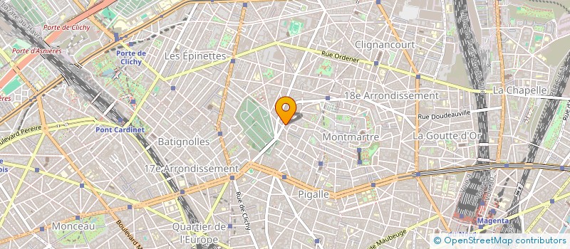 localisation de l'entreprise ENTR DECORATION ET RENOVATION INTERIEUR  PARIS