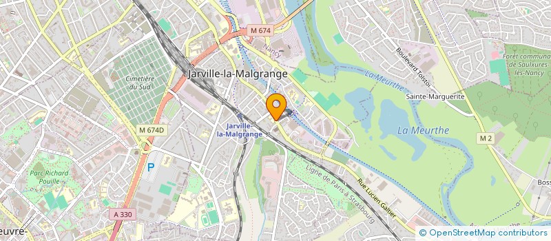 localisation de l'entreprise ENTR'ELLES  JARVILLE-LA-MALGRANGE