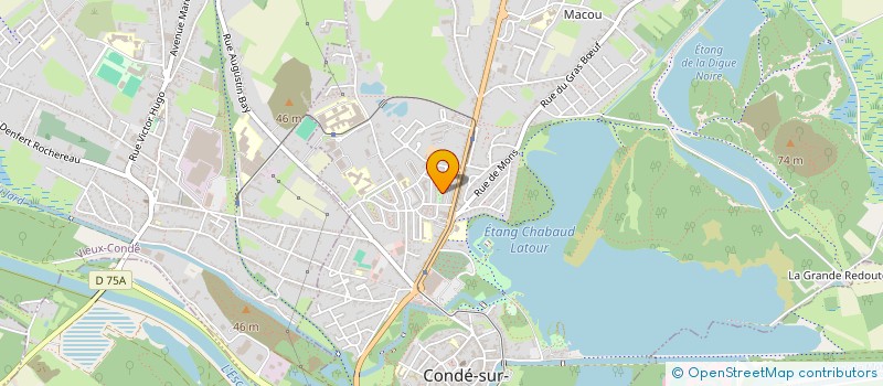 localisation de l'entreprise ENTR EUROP ELECTRICITE TECHN MAINTENANCE  CONDE-SUR-L'ESCAUT